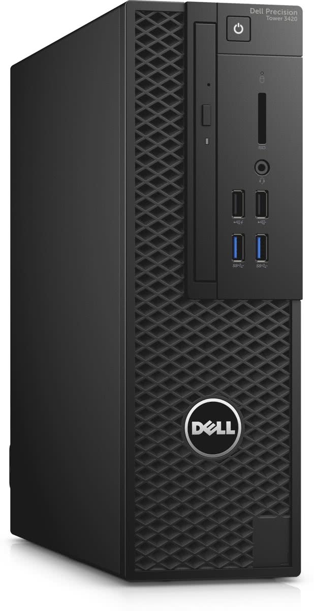 DELL Precision T3420 3.4GHz i7-6700 SFF Zwart Workstation