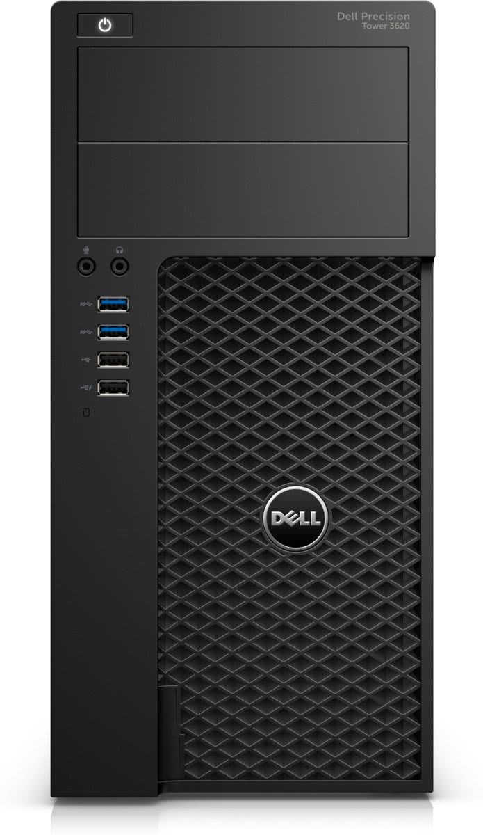 DELL Precision T3620 3.4GHz i7-6700 Mini Toren Zwart Workstation