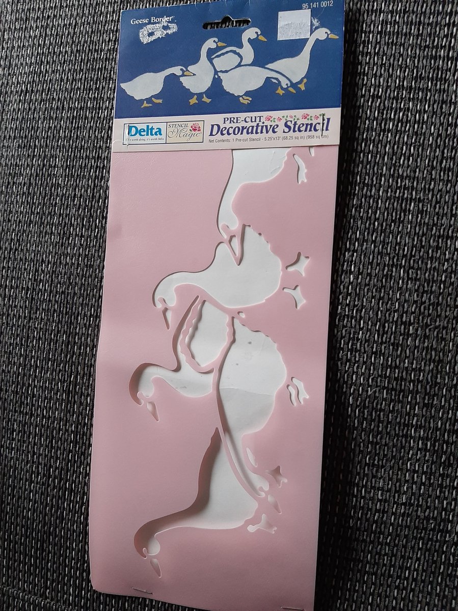 Decoratieve stencil - ganzen