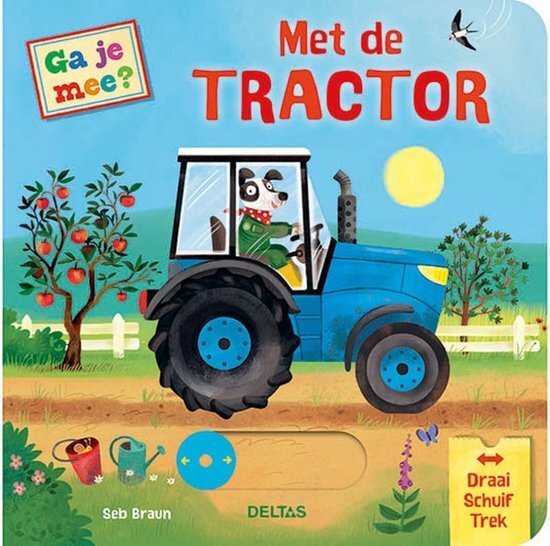 Deltas Ga je mee? - Met de tractor