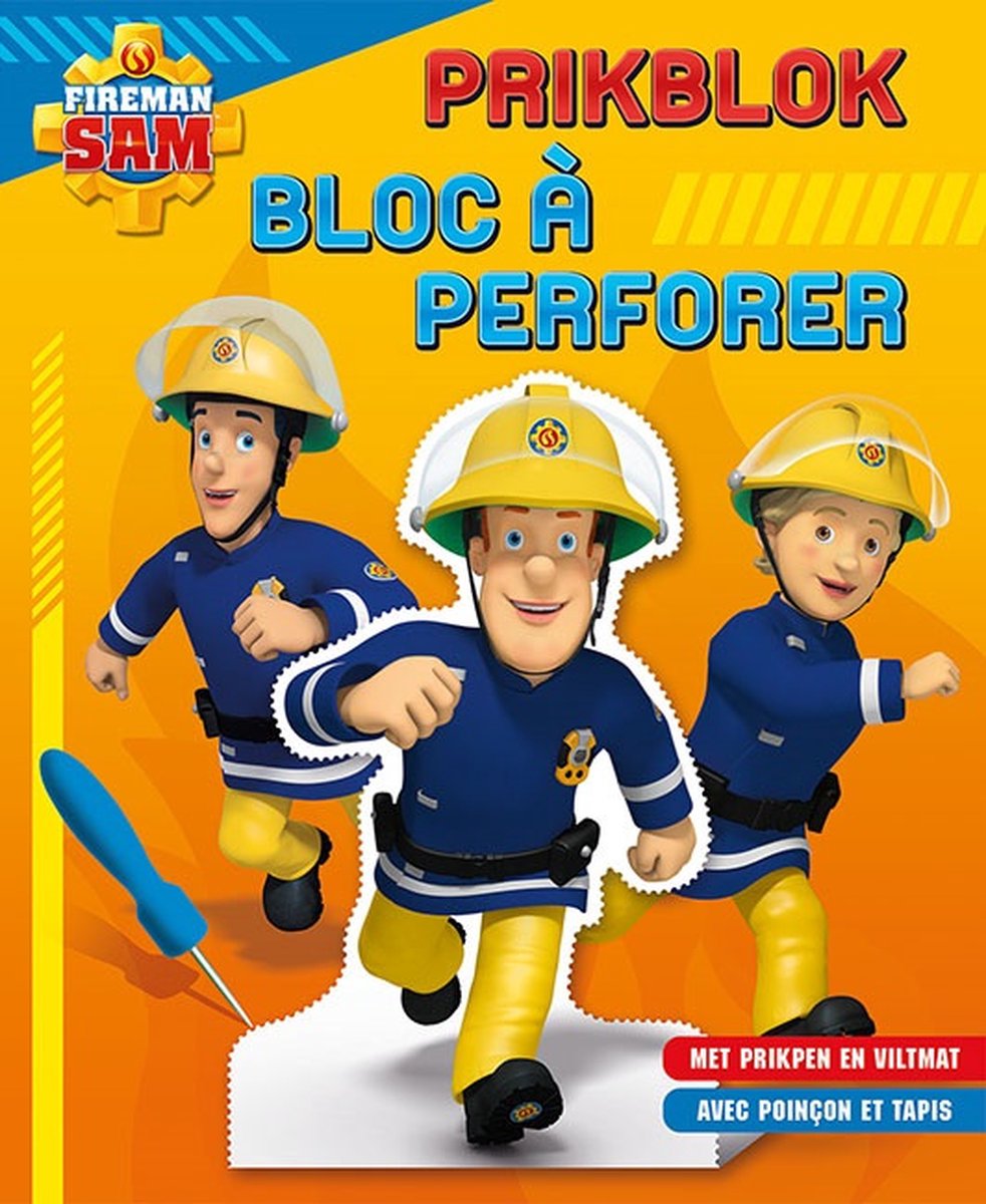 Deltas Prikblok Brandweerman Sam Junior 22 X 18 Cm 3-delig
