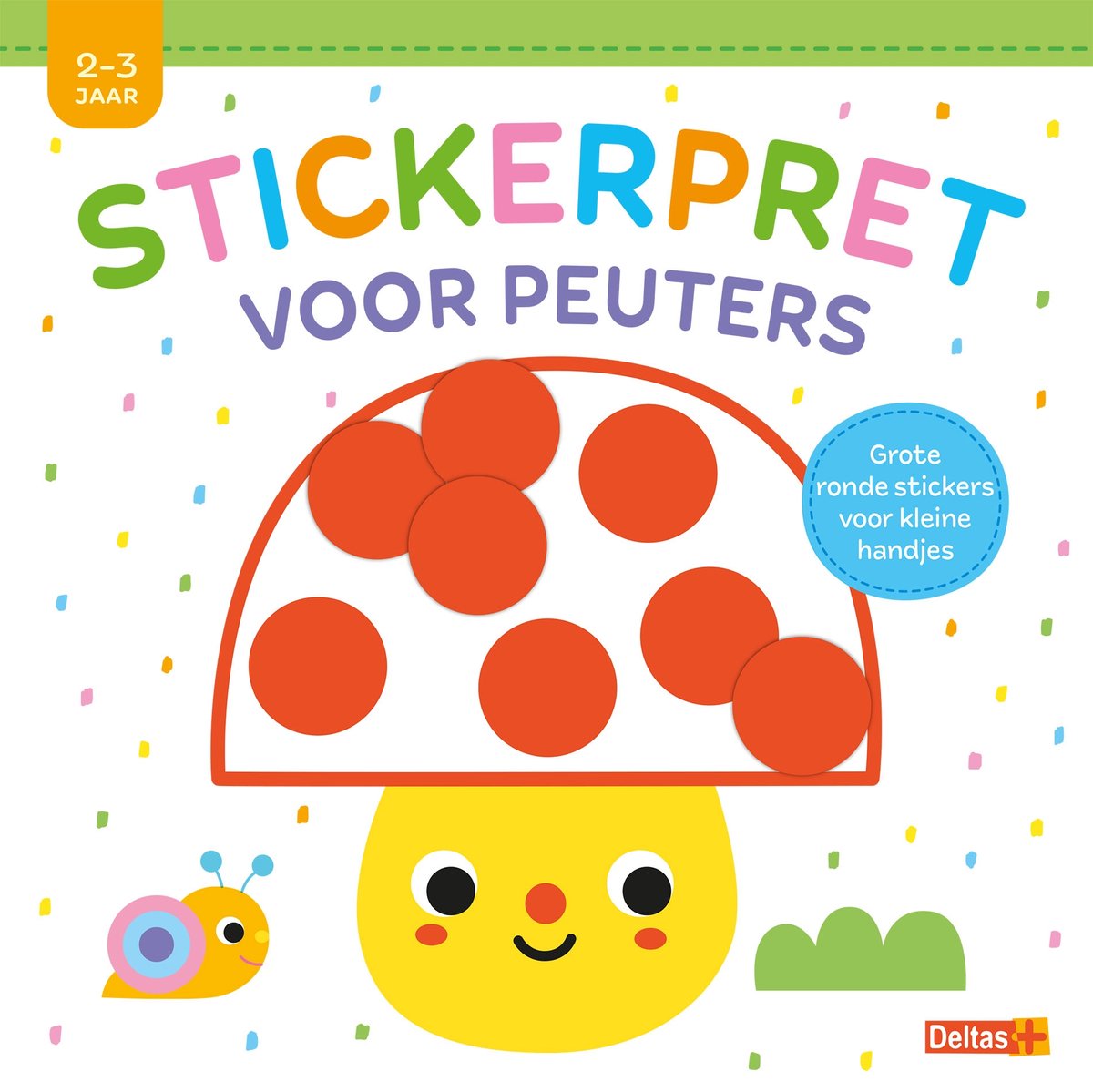 Deltas Stickerpret voor peuters (2-3 j.)