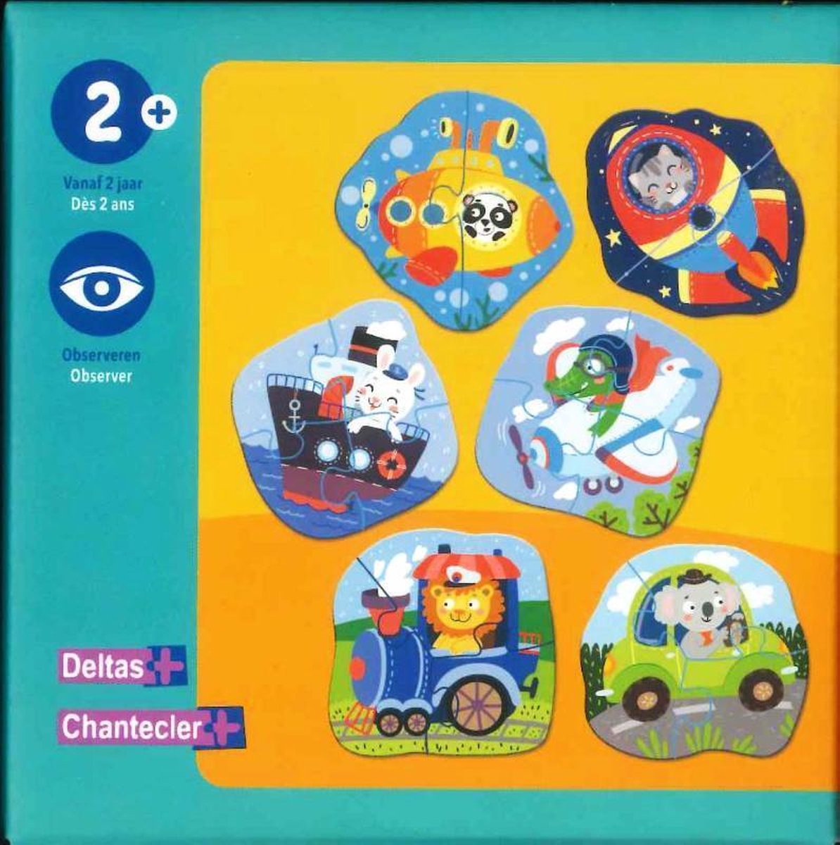 Eerste puzzels - voertuigen / Premiers puzzles - véhicules