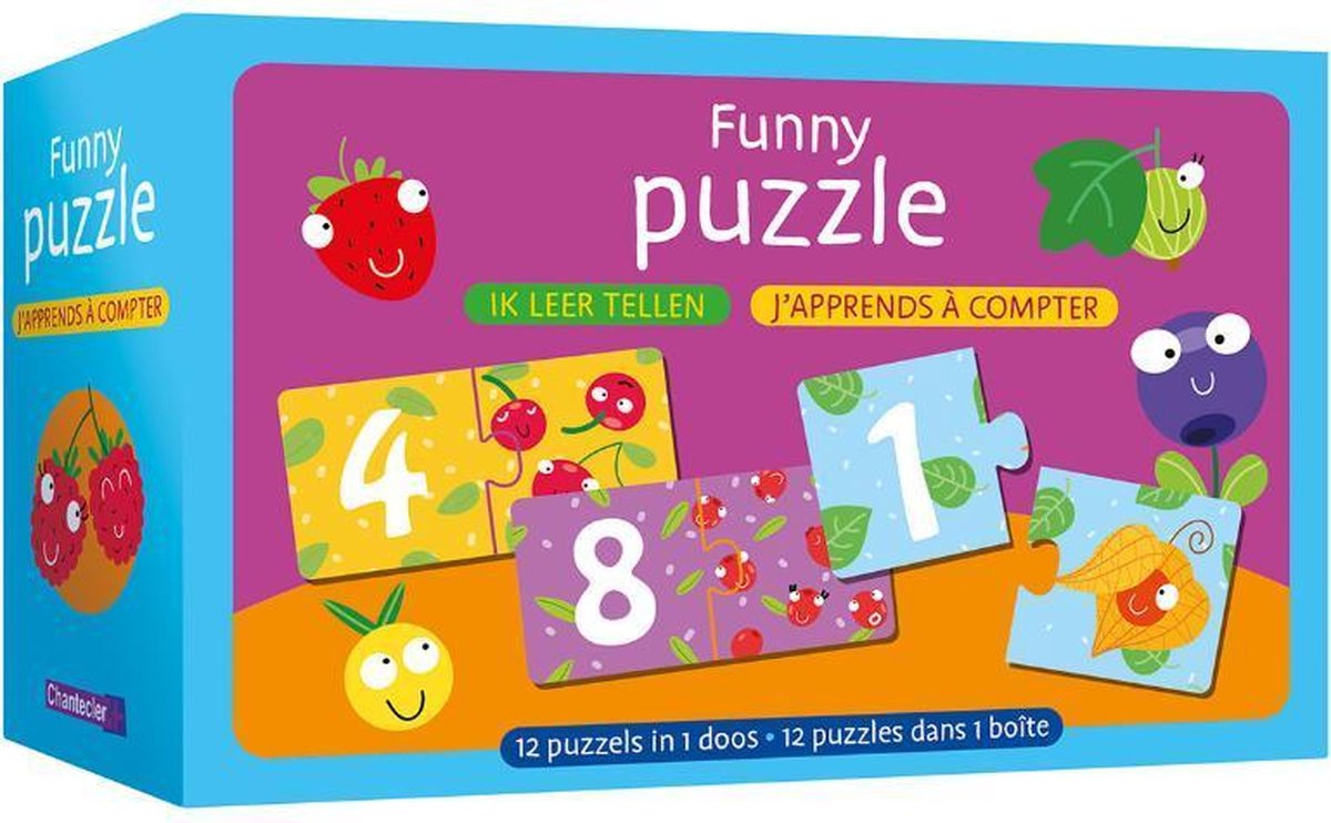 Funny puzzle - ik leer tellen / Funny puzzle - japprends à compter