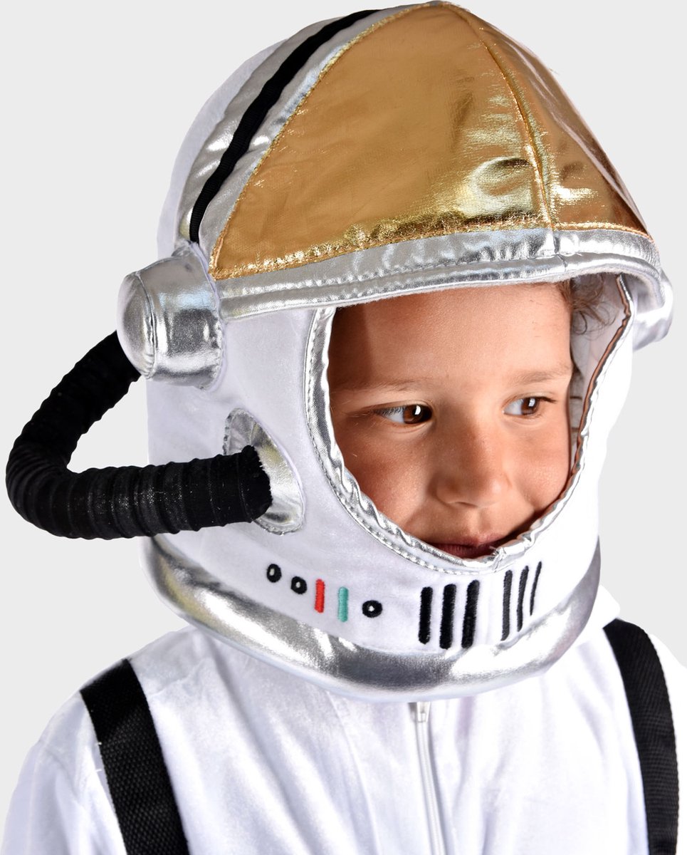 Den Goda Fen - Verkeedkledij helm astronaut - maat 25cm