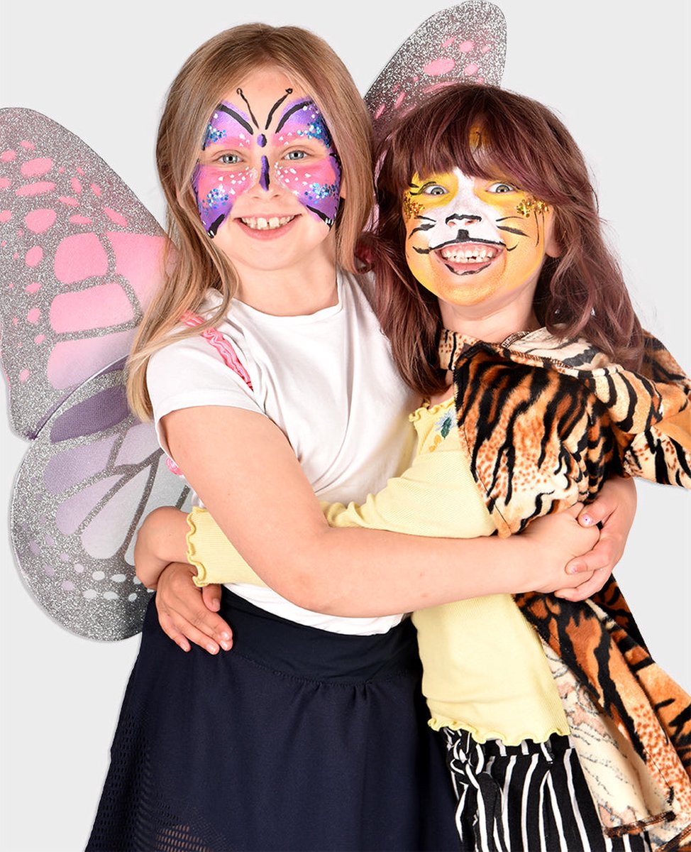 Den Goda Fen Schminkset op waterbasis - Box met 23 stuks - Multi