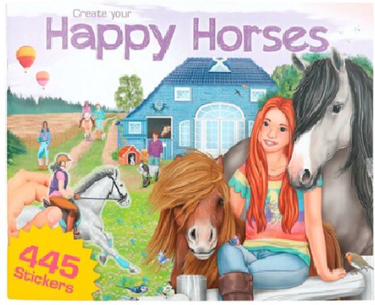 Create your Happy Horses Stickerboek