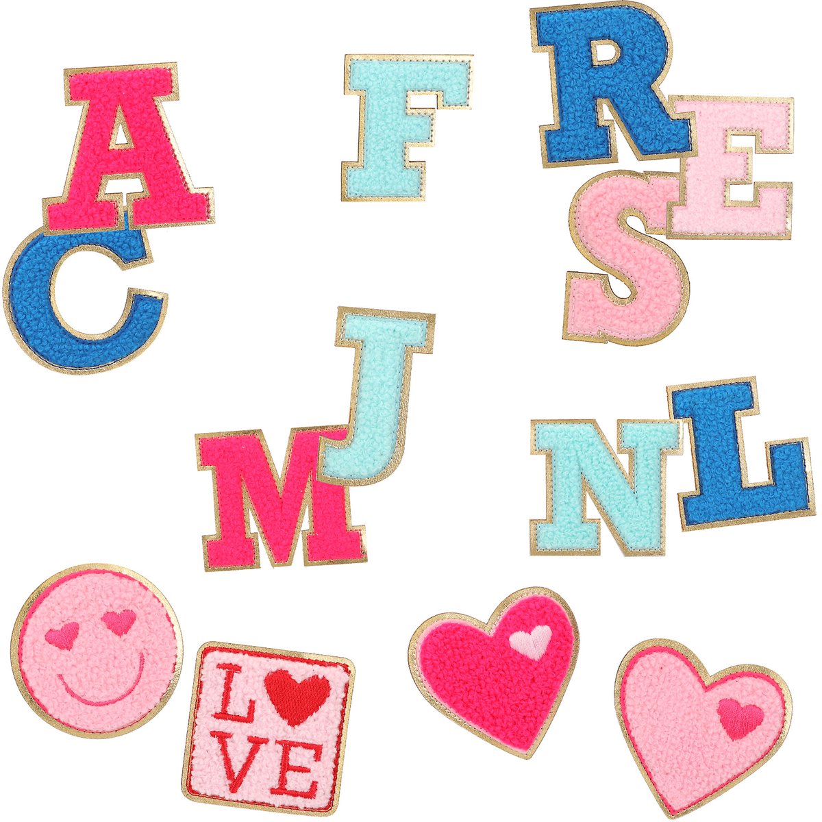 Depesche - Badstof stickers - 1 stuk