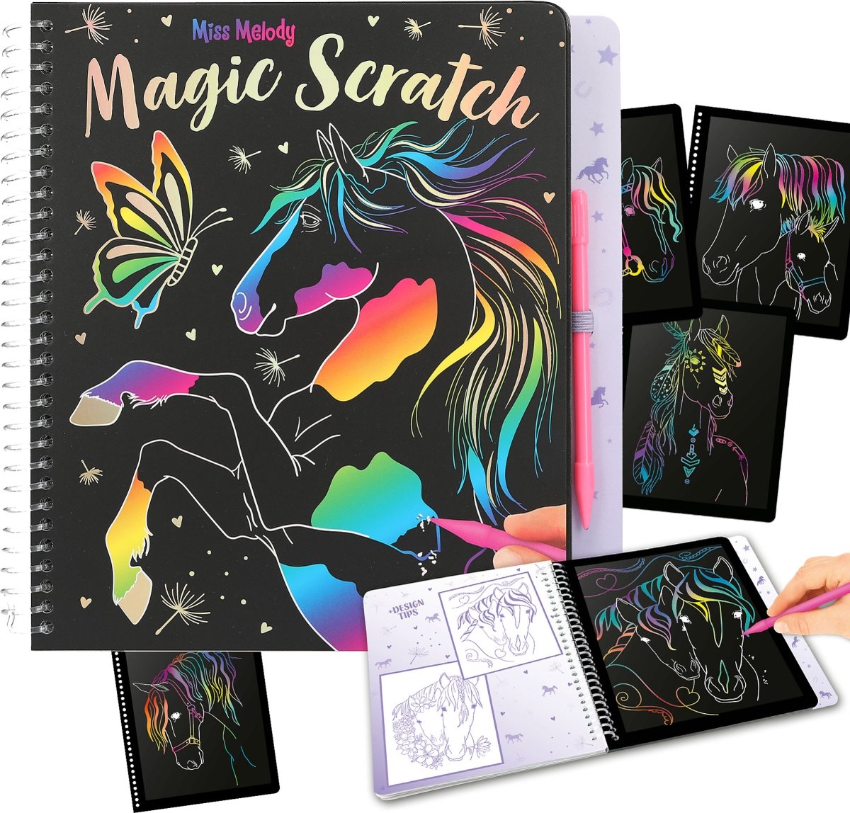 Depesche - Miss Melody Magic Scratchboek