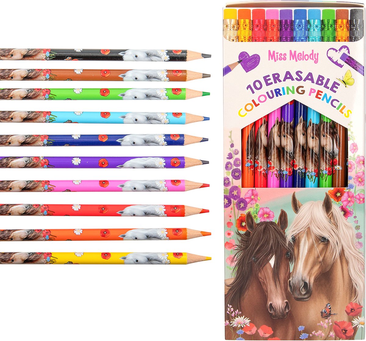 Depesche - Miss Melody uitgumbare kleurpotloden