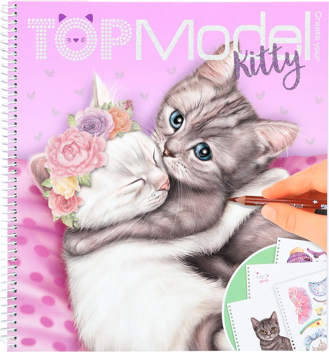 Depesche - TOPModel Create your Kitty kleurboek