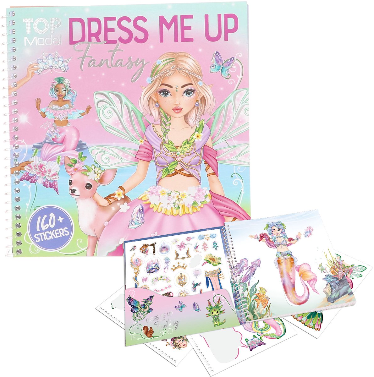 Depesche - TOPModel Dress Me Up Fantasy - stickerboek