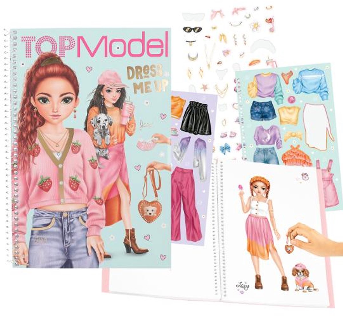 Depesche - TOPModel Dress Me Up stickerboek