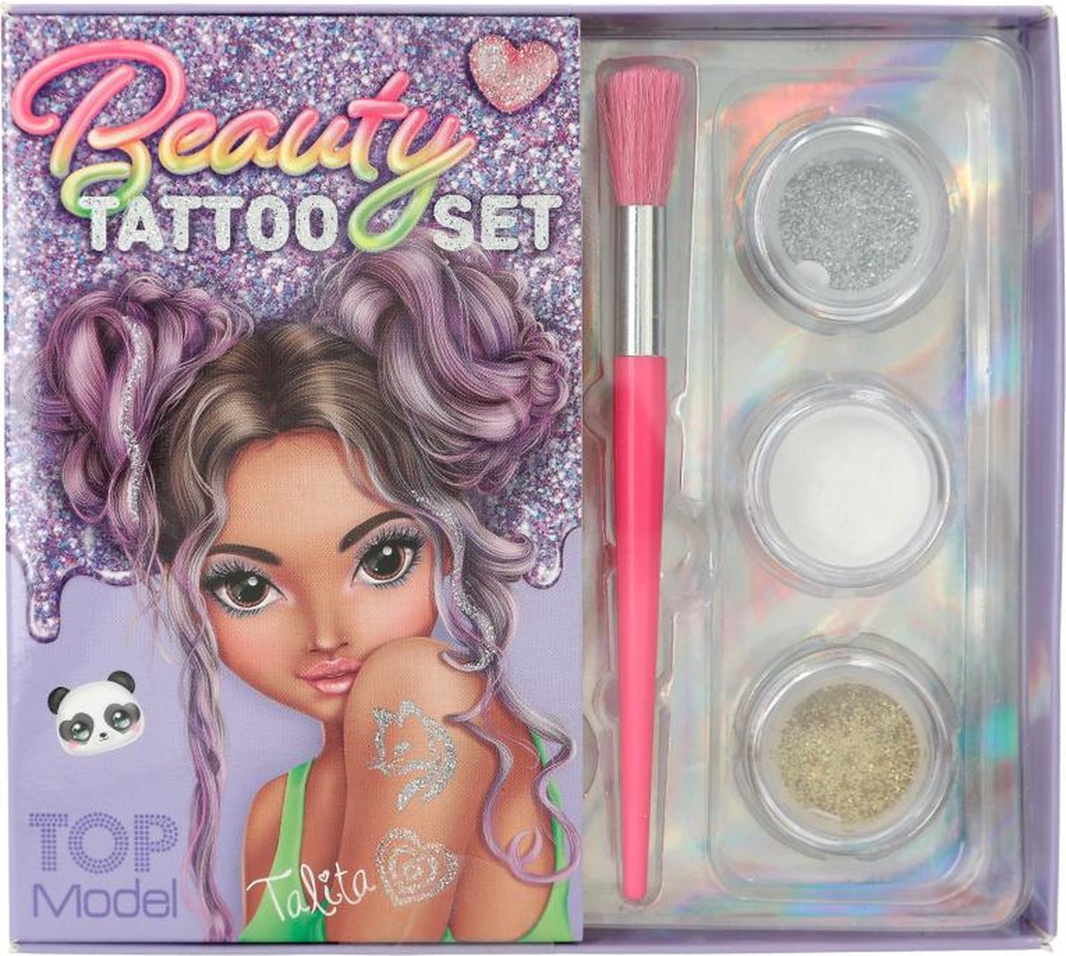 Depesche - TOPModel glitter tattoos BALLET