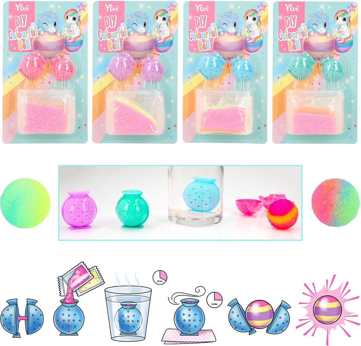 Depesche - Ylvi DIY Colourful Ball