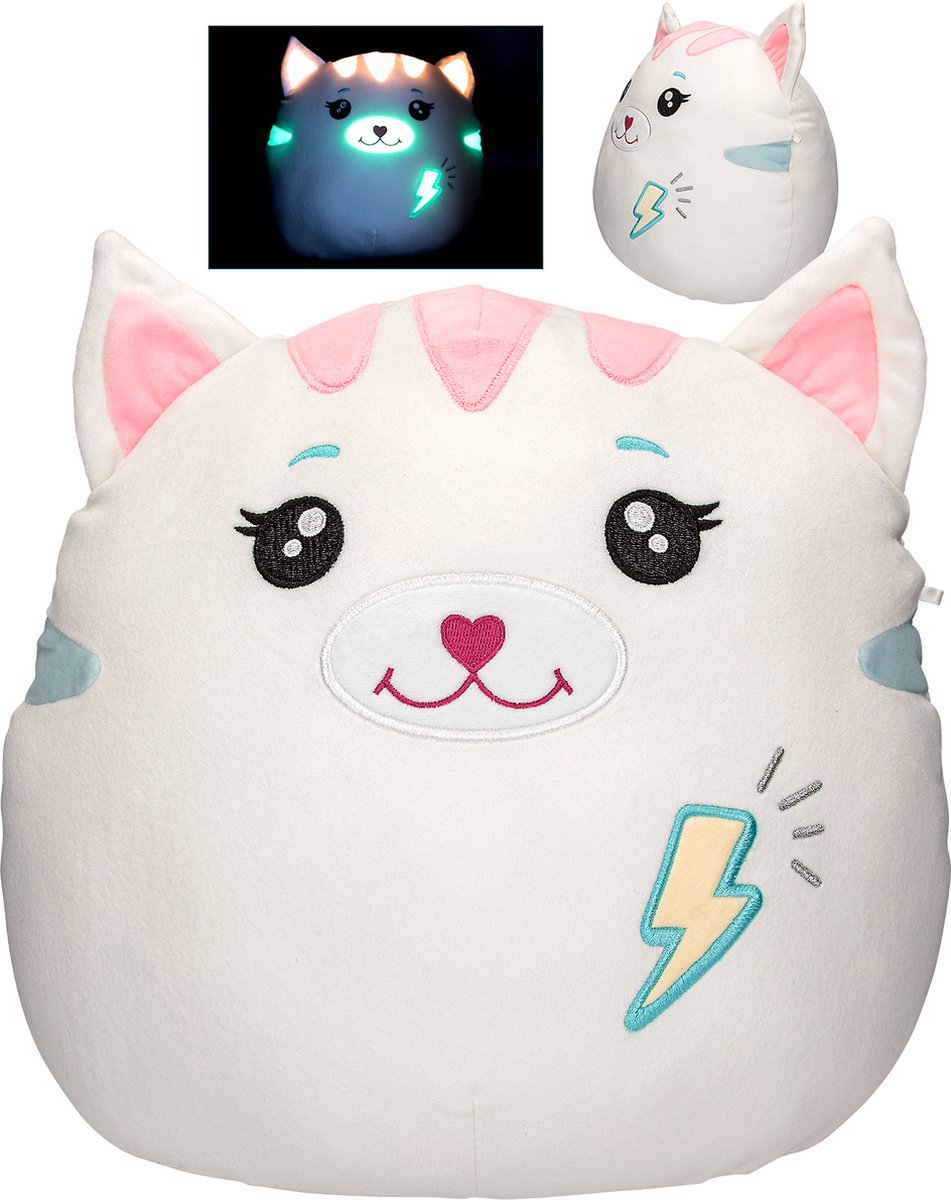 Depesche - Ylvi Swoppies knuffel kat - 30 cm