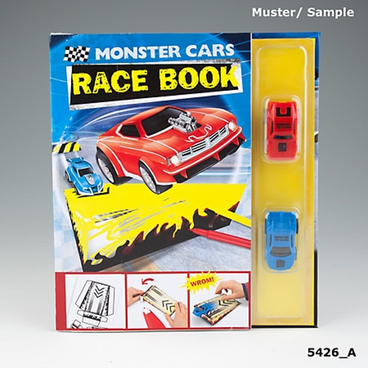 Monster Cars race boek