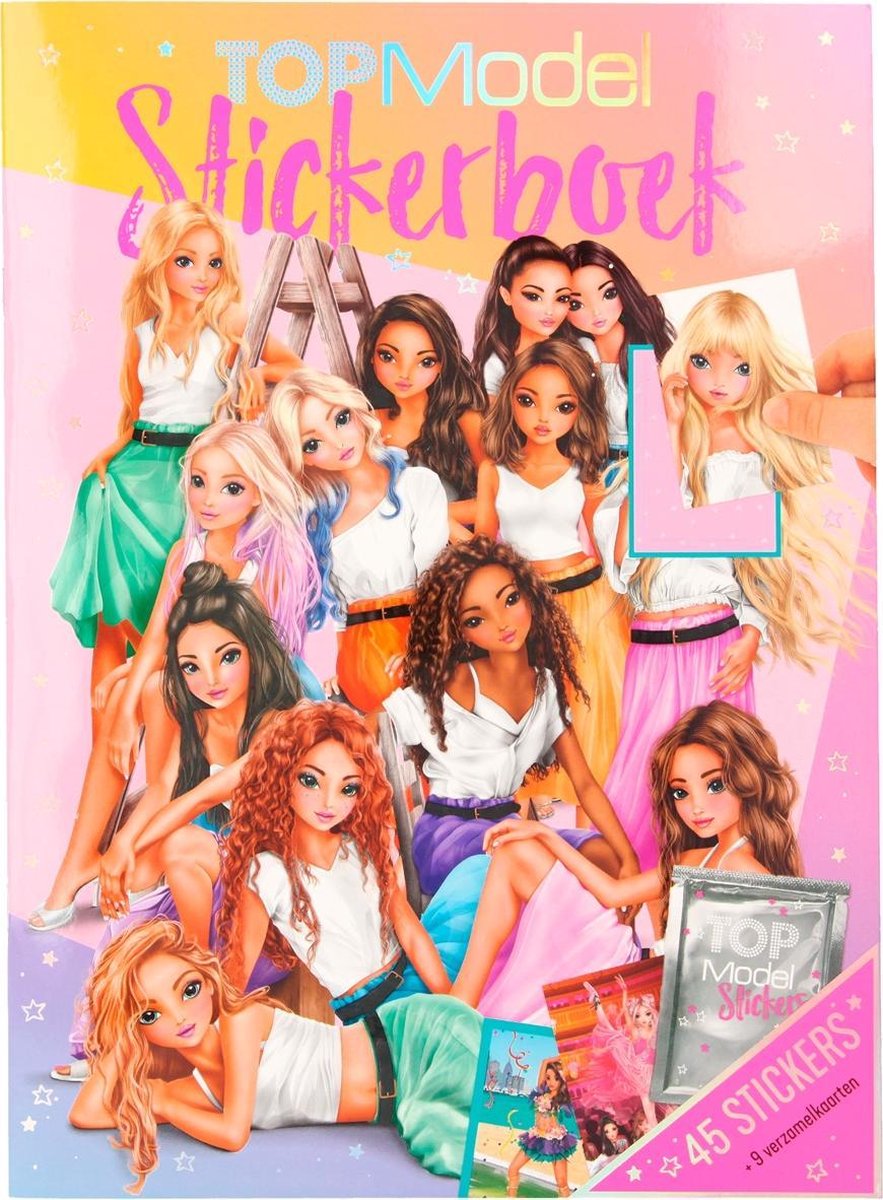 TOPModel Stickerboek