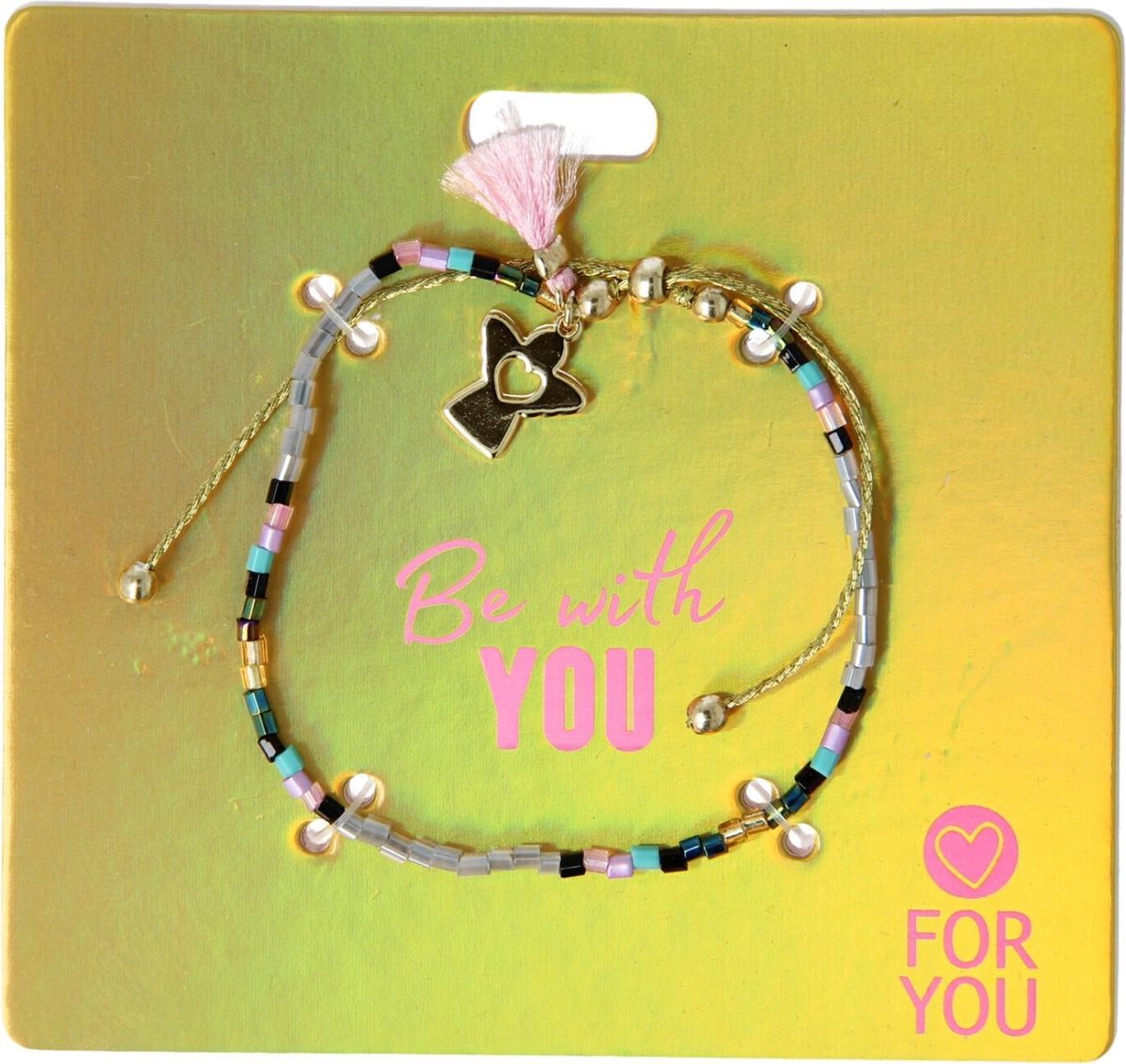 Trend kralenarmband Protection & Love Be With You