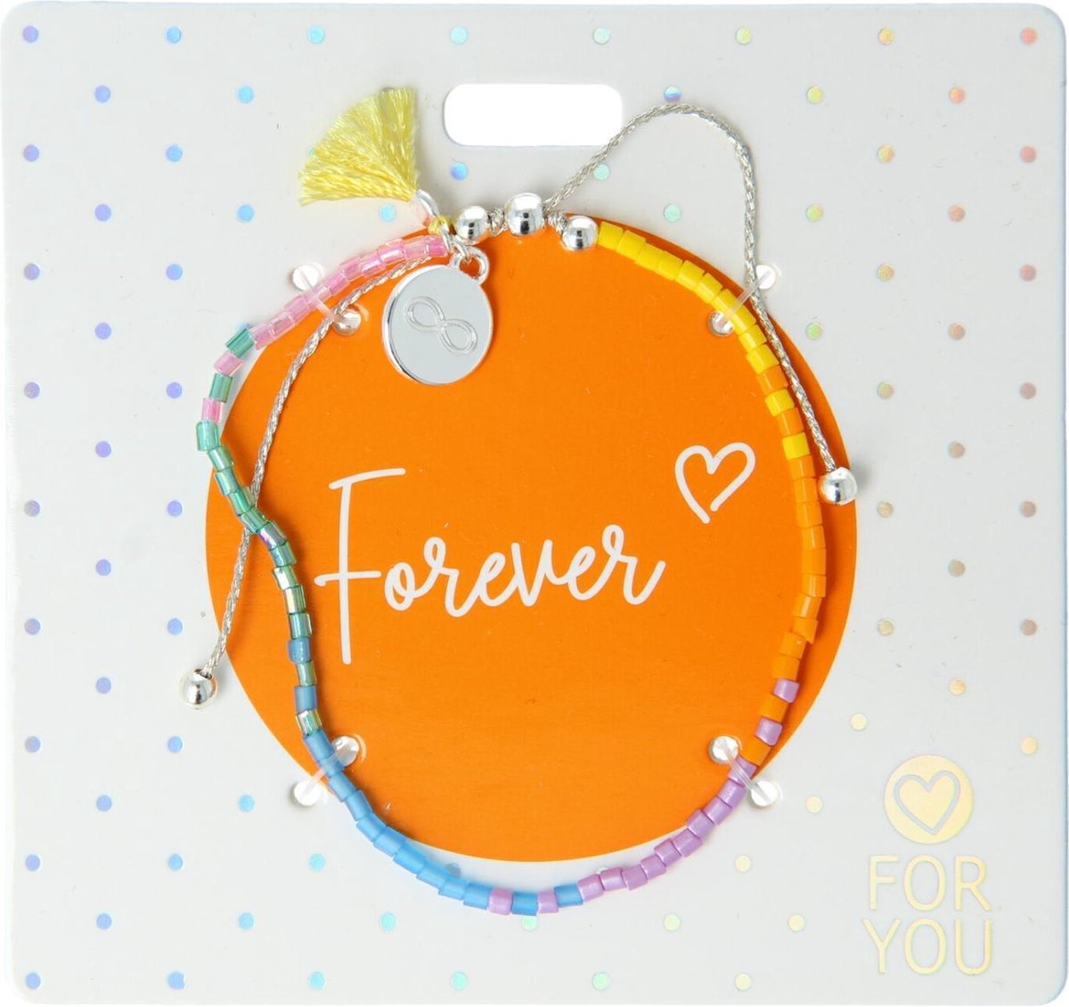 Trend kralenarmband Protection & Love Forever