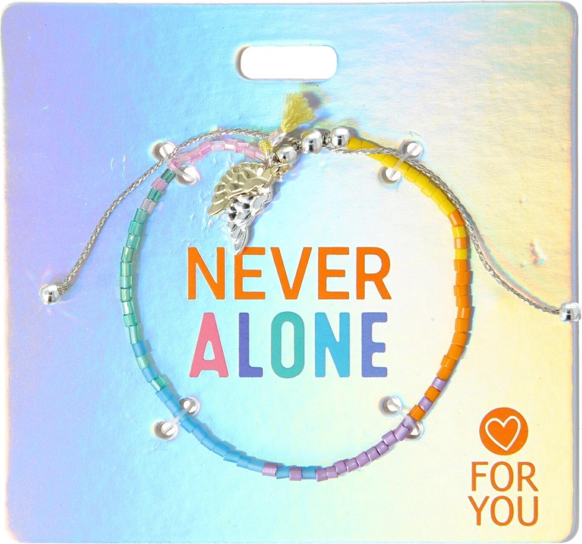 Trend kralenarmband Protection & Love Never Alone