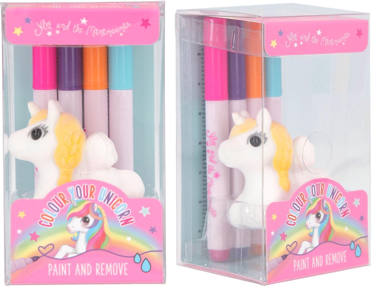 Ylvi & the Minimoomis eenhoorn om te beschilderen