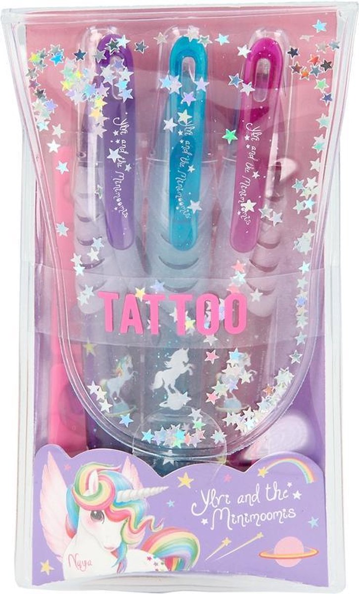 Ylvi & the Minimoomis tattoo glitter gelpennen