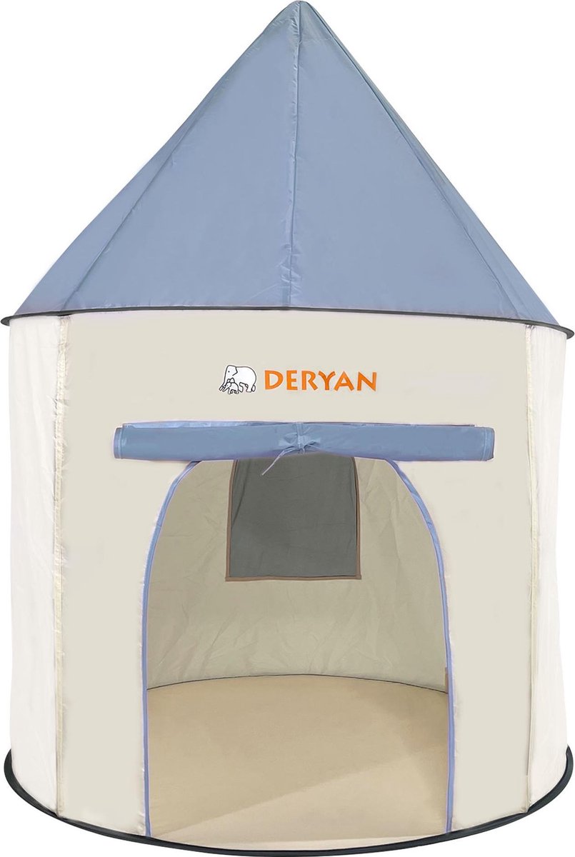 Deryan Luxe Speeltent voor Kinderen - Met bodem -Sky blue