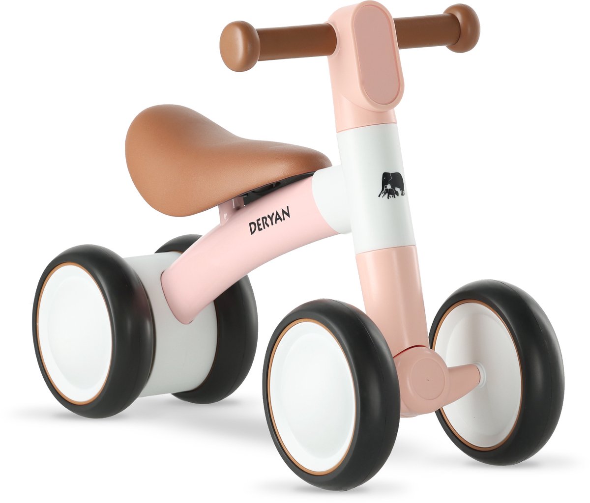 Deryan Milo Luxe Loopfiets - Roze