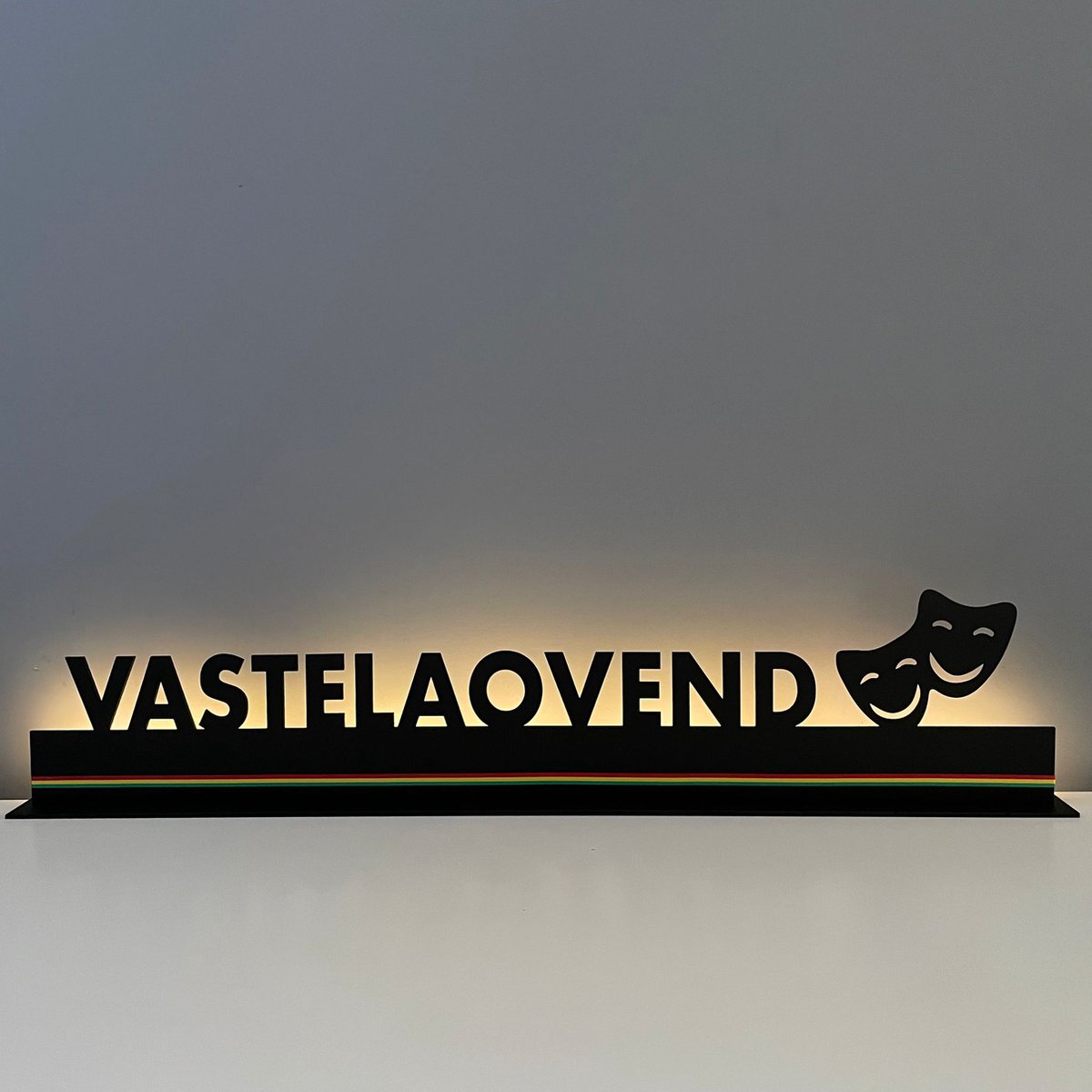 Skyline Vastelaovend Maskers - Rood Geel Groen - Carnaval - Vastelaovend - Carnaval decoratie - Carnaval accessoires - Carnaval versiering - Limburg