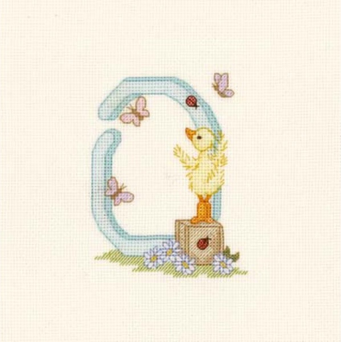 Borduurpakket - Letter O - Soufflés O