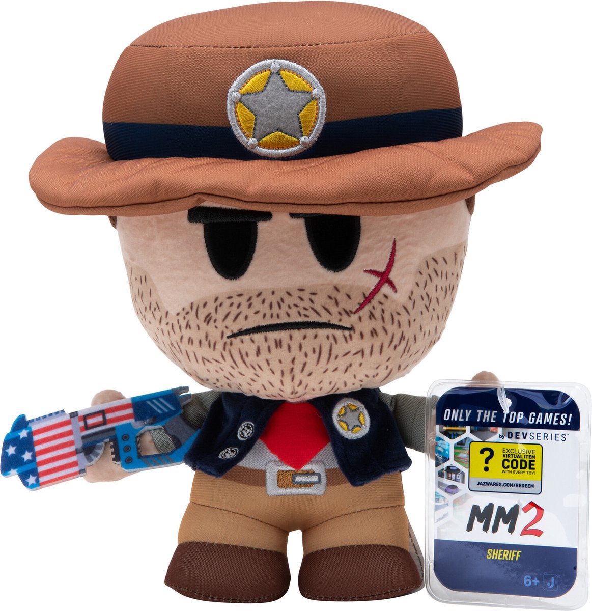 Dev Series - Murder Mystery 2: Sheriff 20cm Plush Roblox