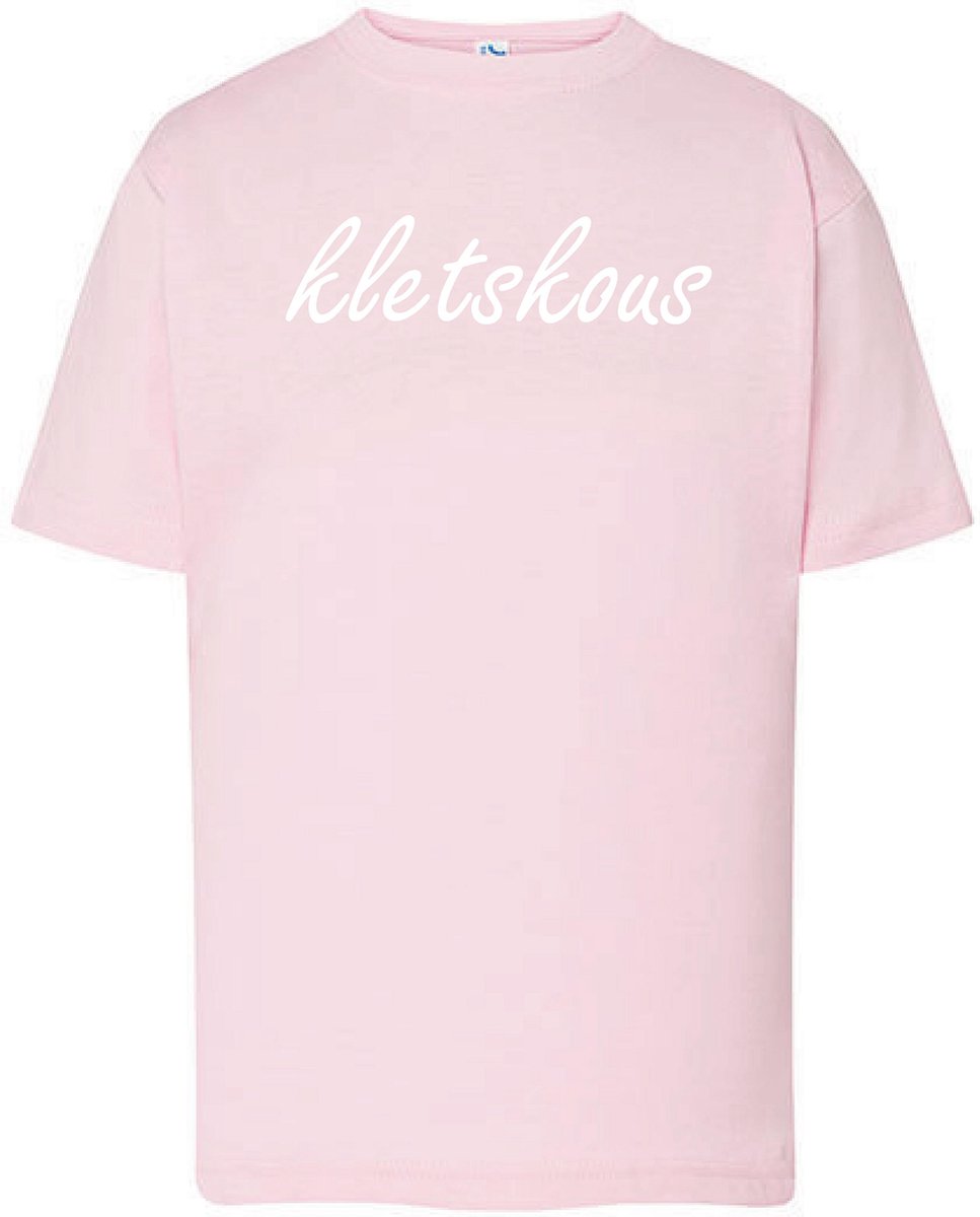 T-Shirt Kletskous-Roze-92