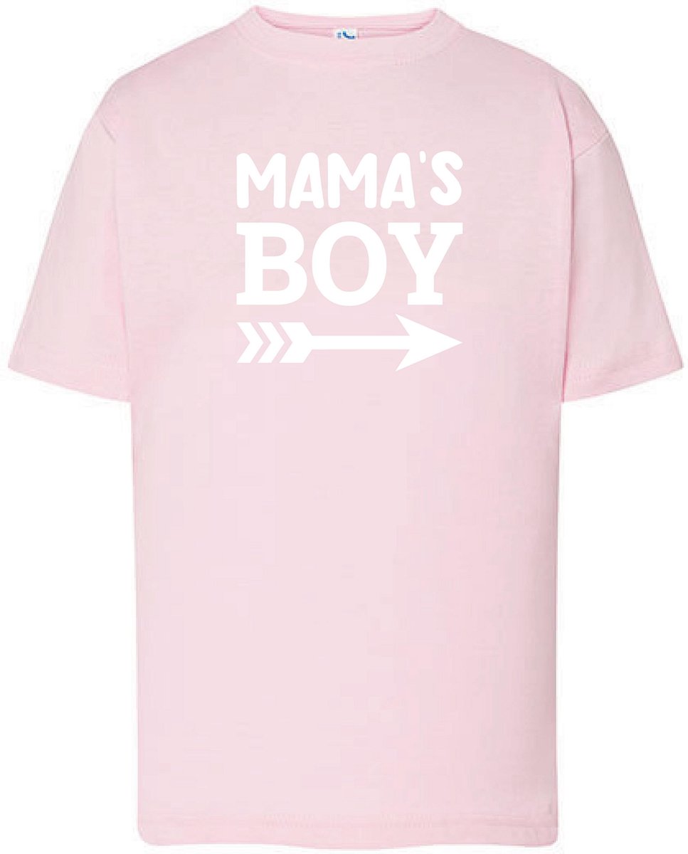 T-Shirts Mamas Boy-Roze-92