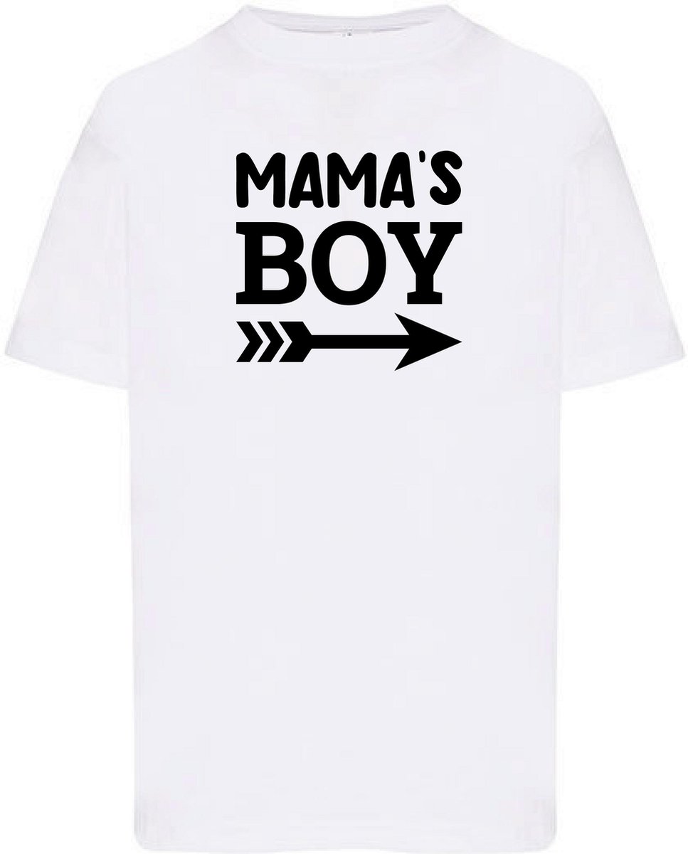 T-Shirts Mamas Boy-Wit-62