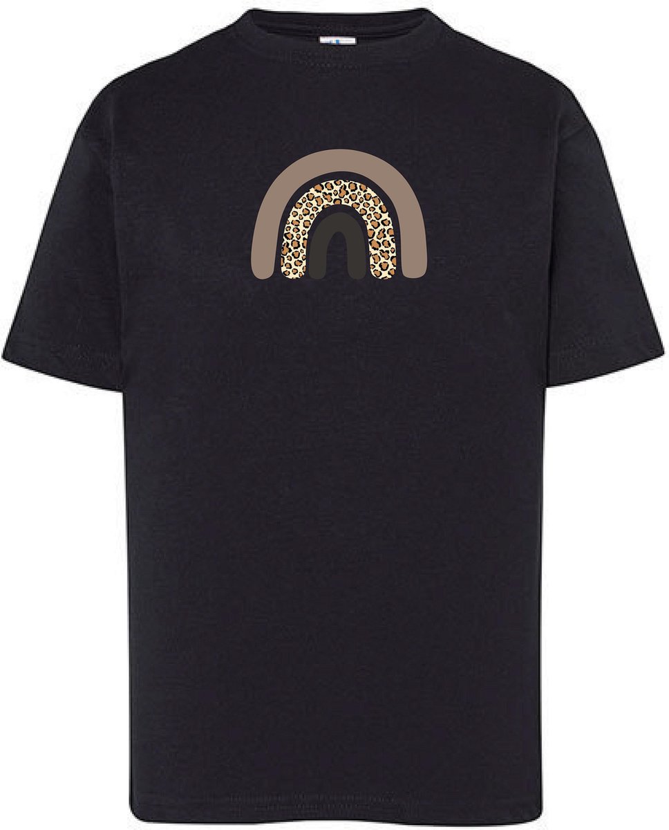 T-Shirts Rainbow-Zwart-62