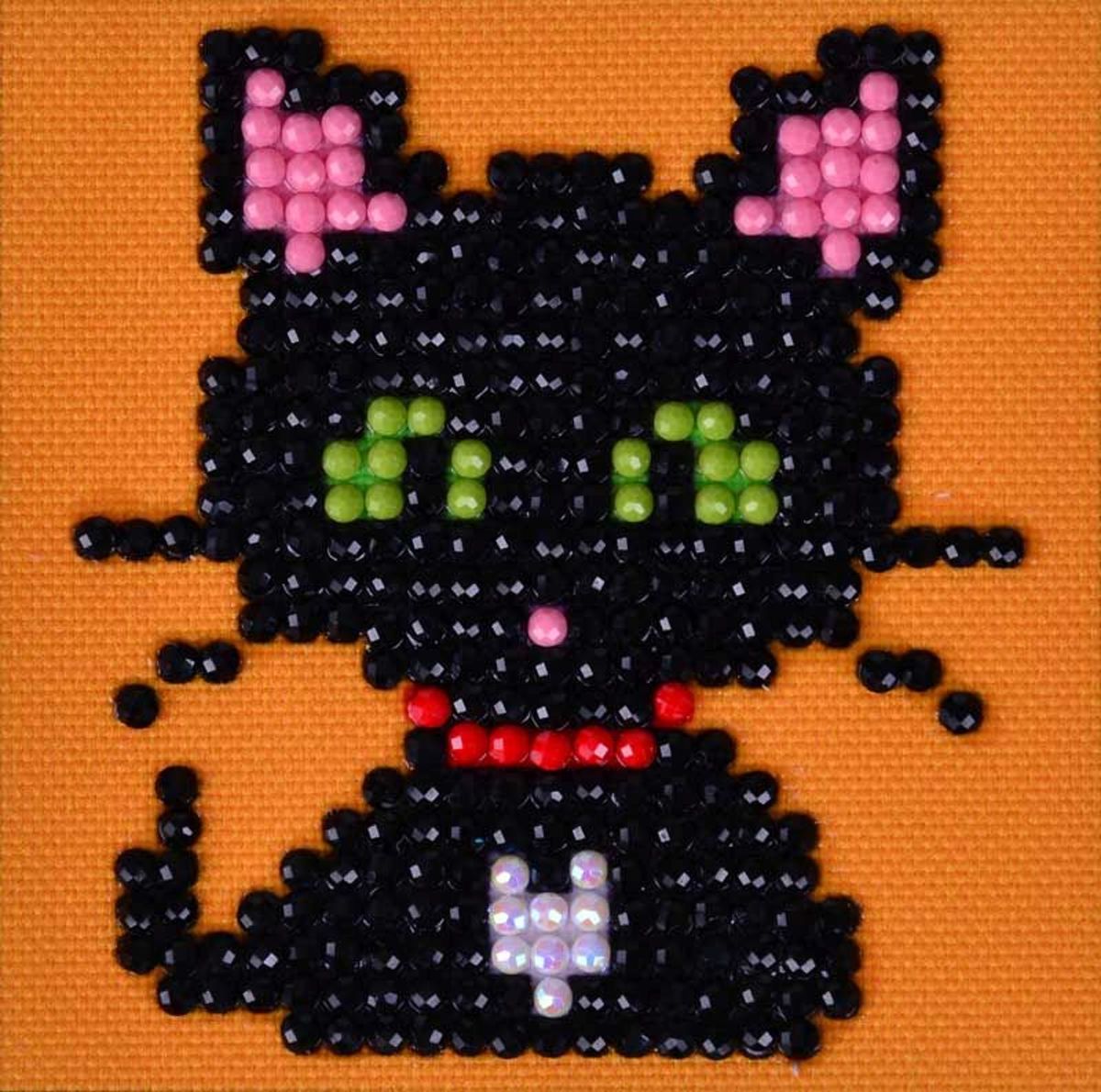 Diamond Dotz ® painting Green Eye Sparkle (7.6x7.6 cm)