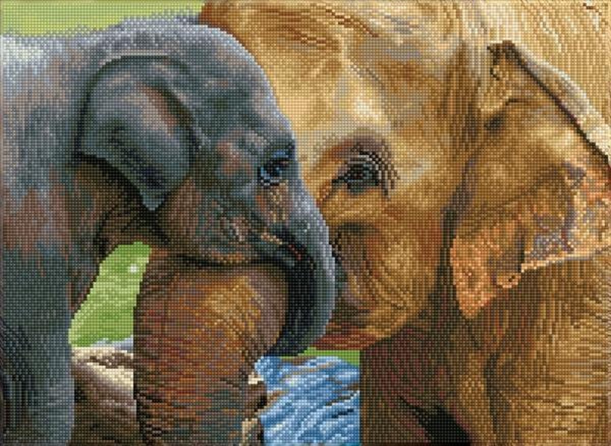 Diamond Dotz � � Diamond painting: Baby`s Comfort: 38x52 cm