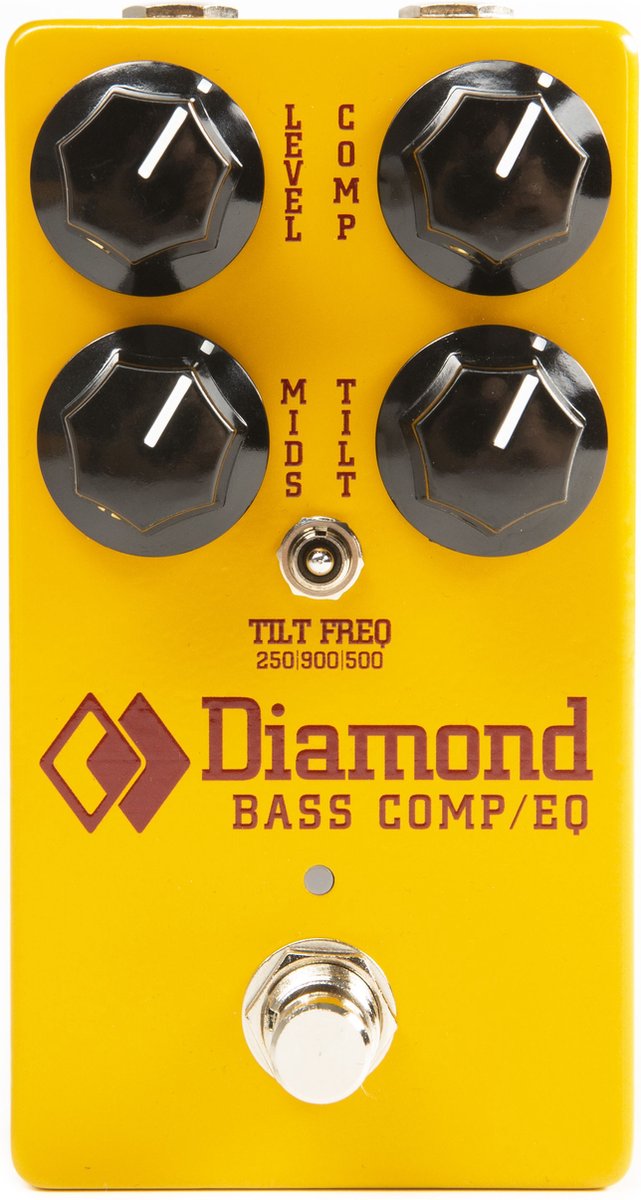 Diamond Effect Pedals Optical Bass Compressor and Tilt EQ - Bass effect-unit