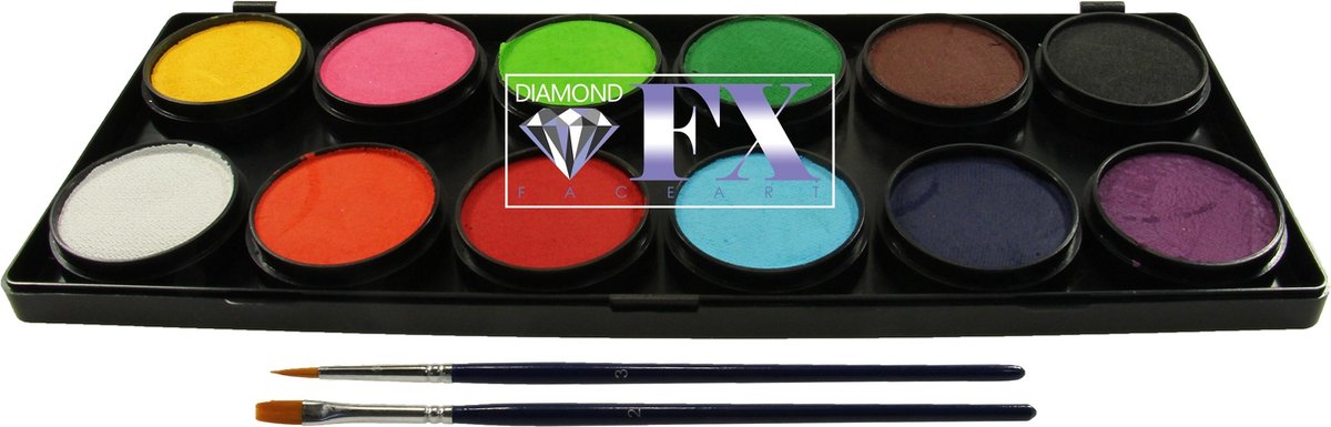 Diamond FX Palette 12 colors Essential (12x10Gram)