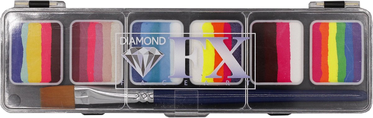 Diamond FX Splitcake Palette Glow (6X6Gram)