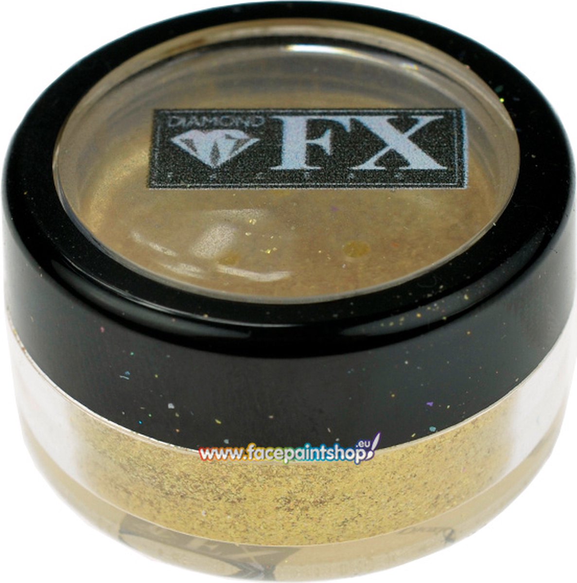 Diamond Fx Plastic Free Sparkles Gold