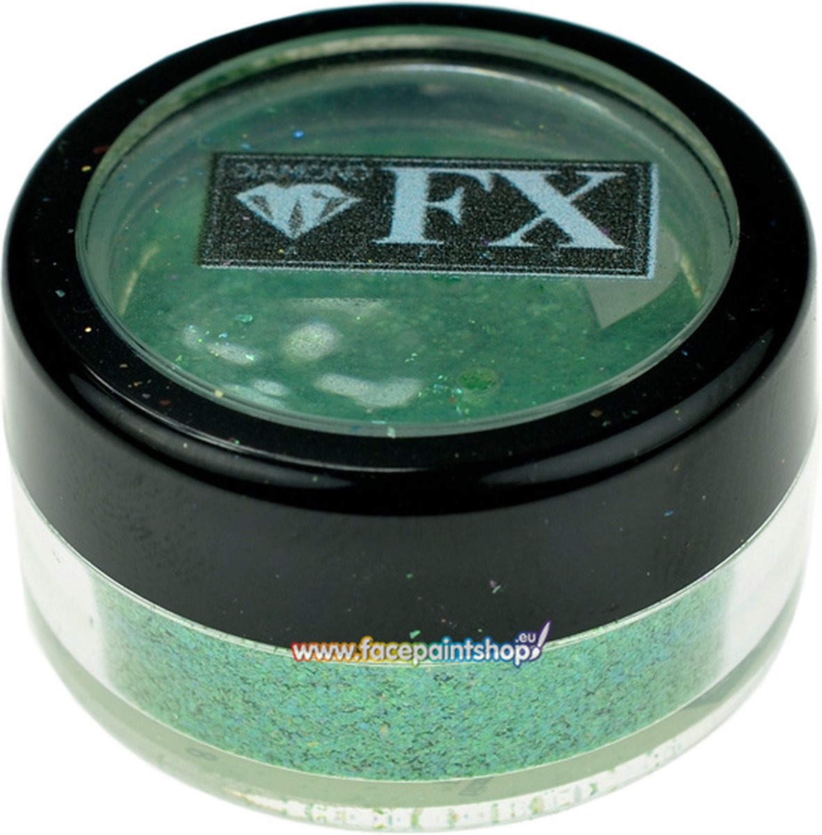 Diamond Fx Plastic Free Sparkles Green
