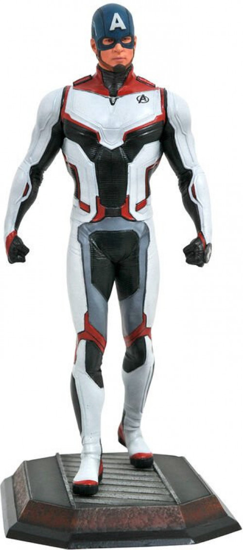 Marvel Gallery Avengers Endgame PVC Diorama - Team Suit Captain America Statue