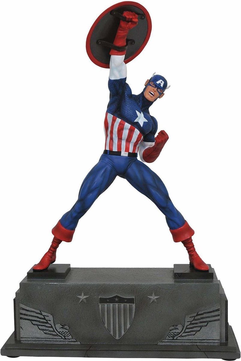 DIAMOND SELECT TOYS Marvel Premier Collection: Captain America Statue
