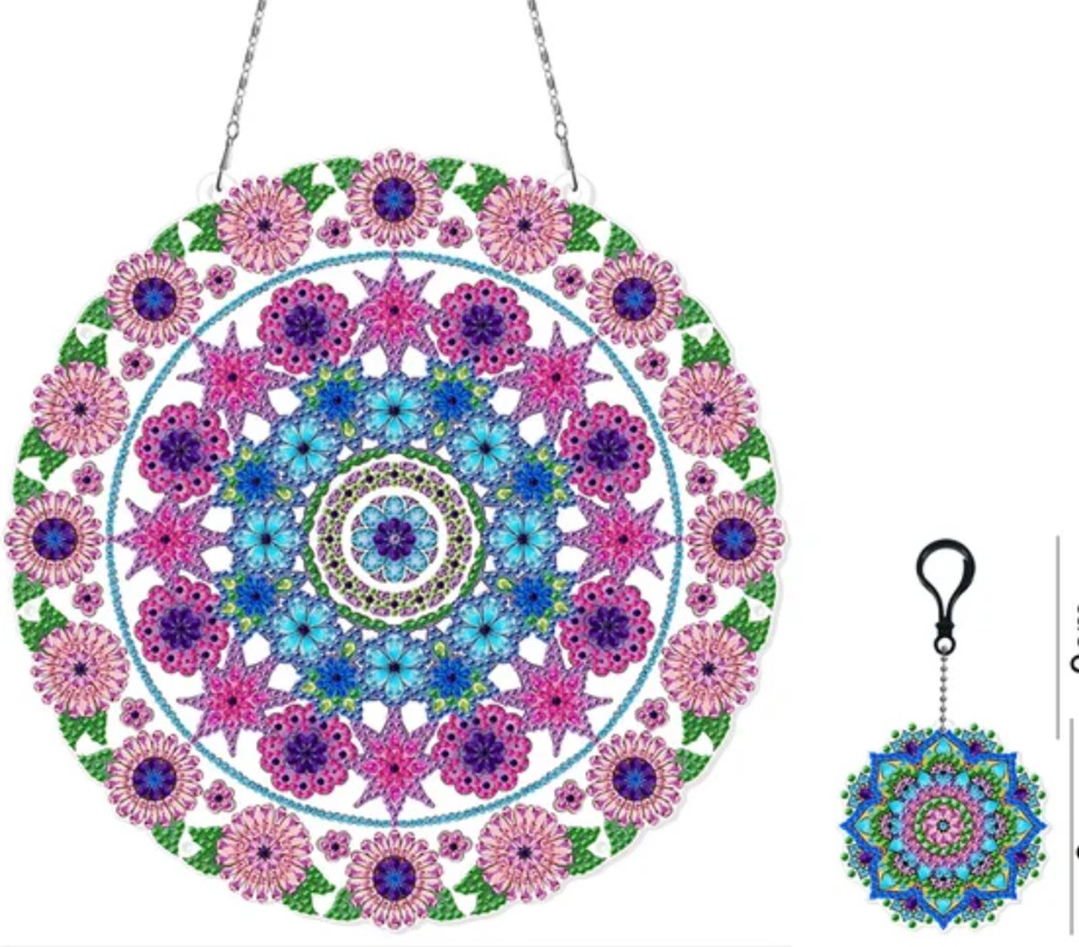 Raamhanger 20 - Diamond painting - compleet pakket - Diamond painting by Wietske