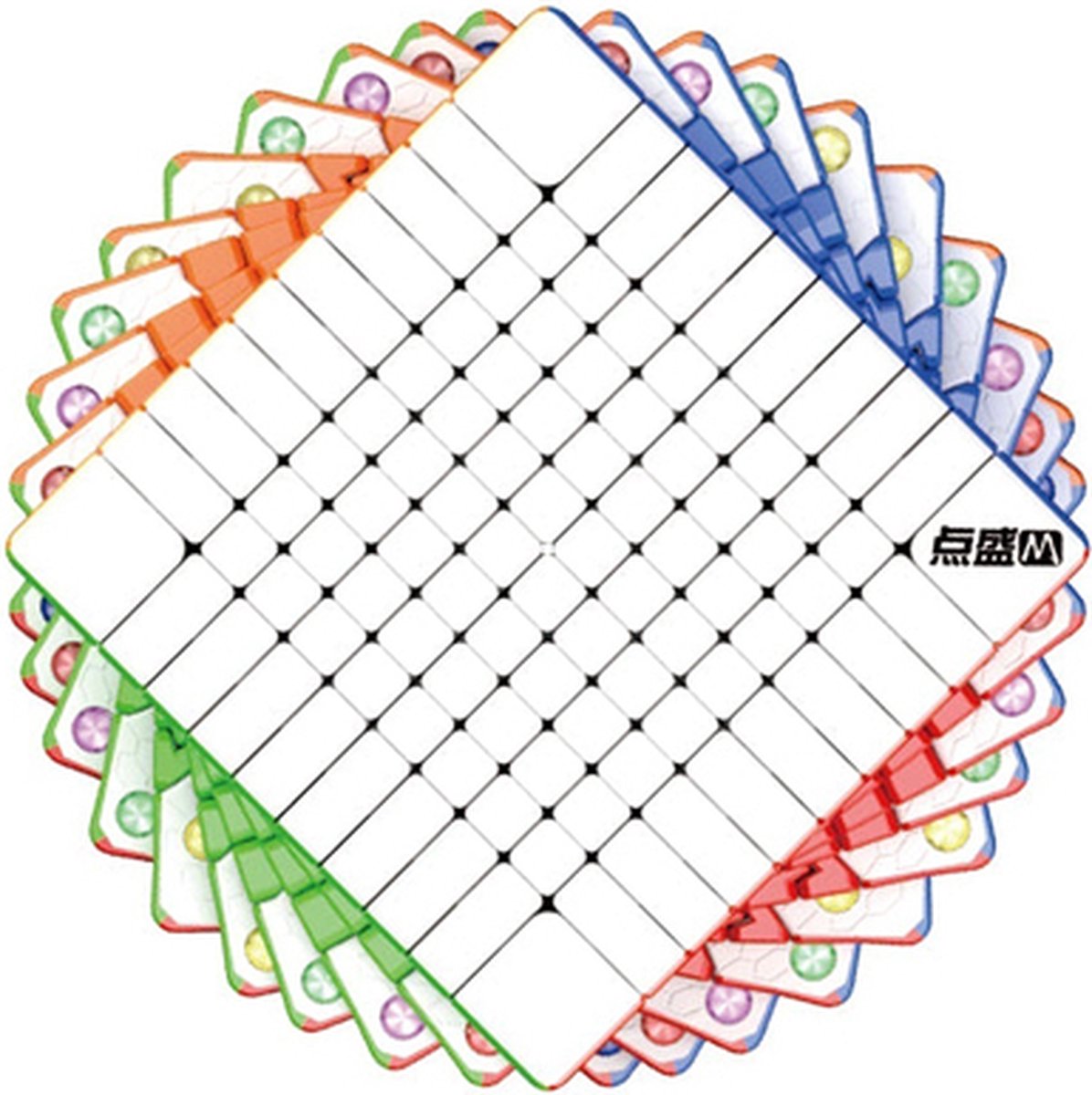 Diansheng Galaxy Magnetic 10x10