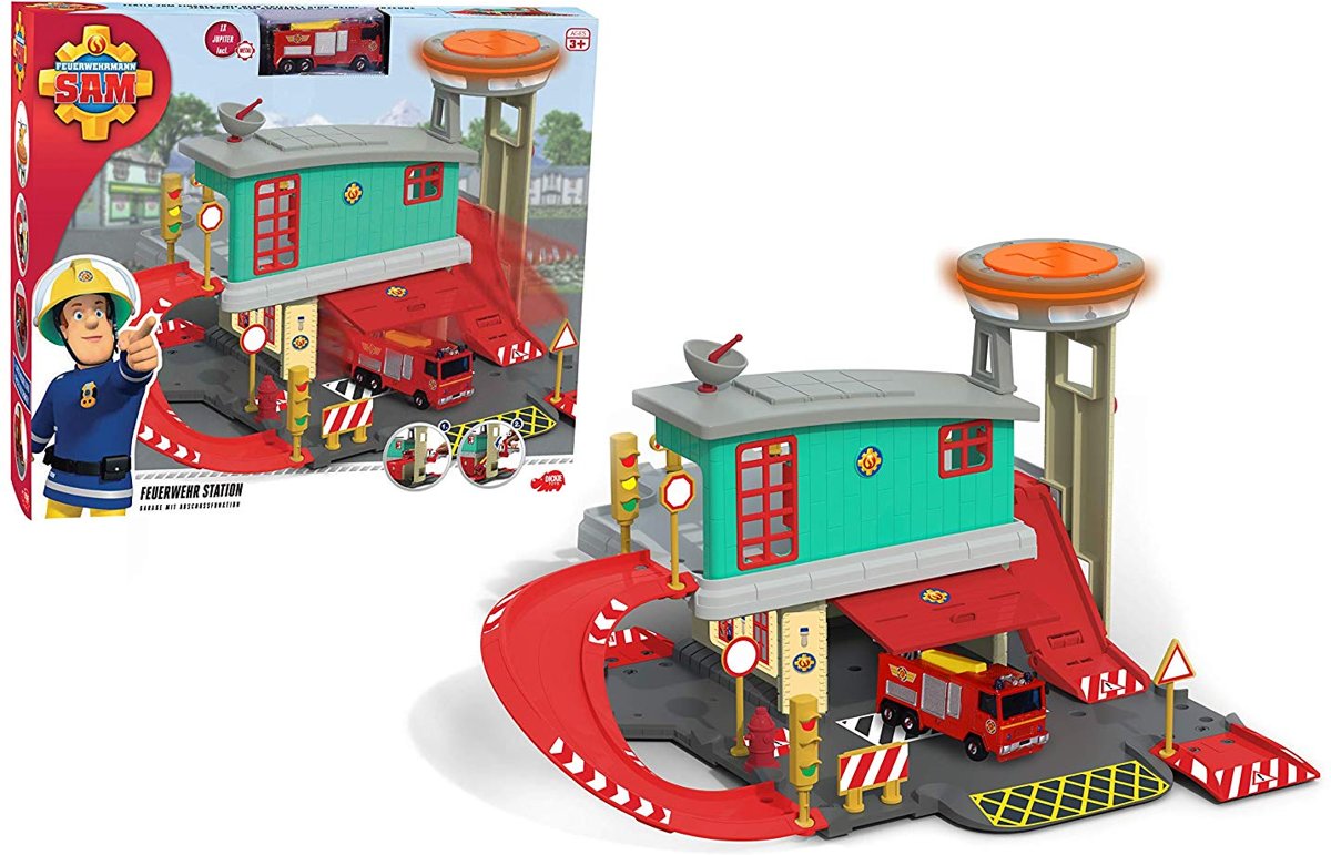 Dickie Brandweerman Sam Fire Station