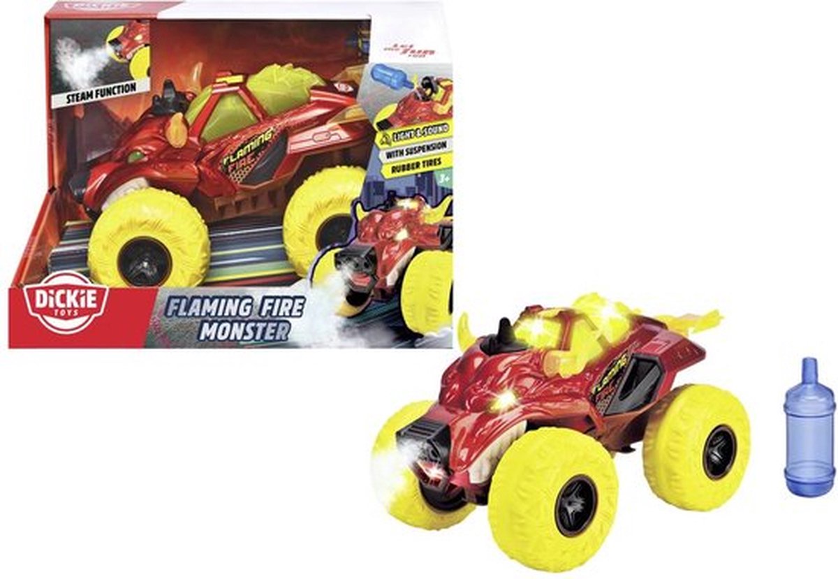   Toys Auto Flaming Fire monster Kant-en-klaar model Personenauto (model)