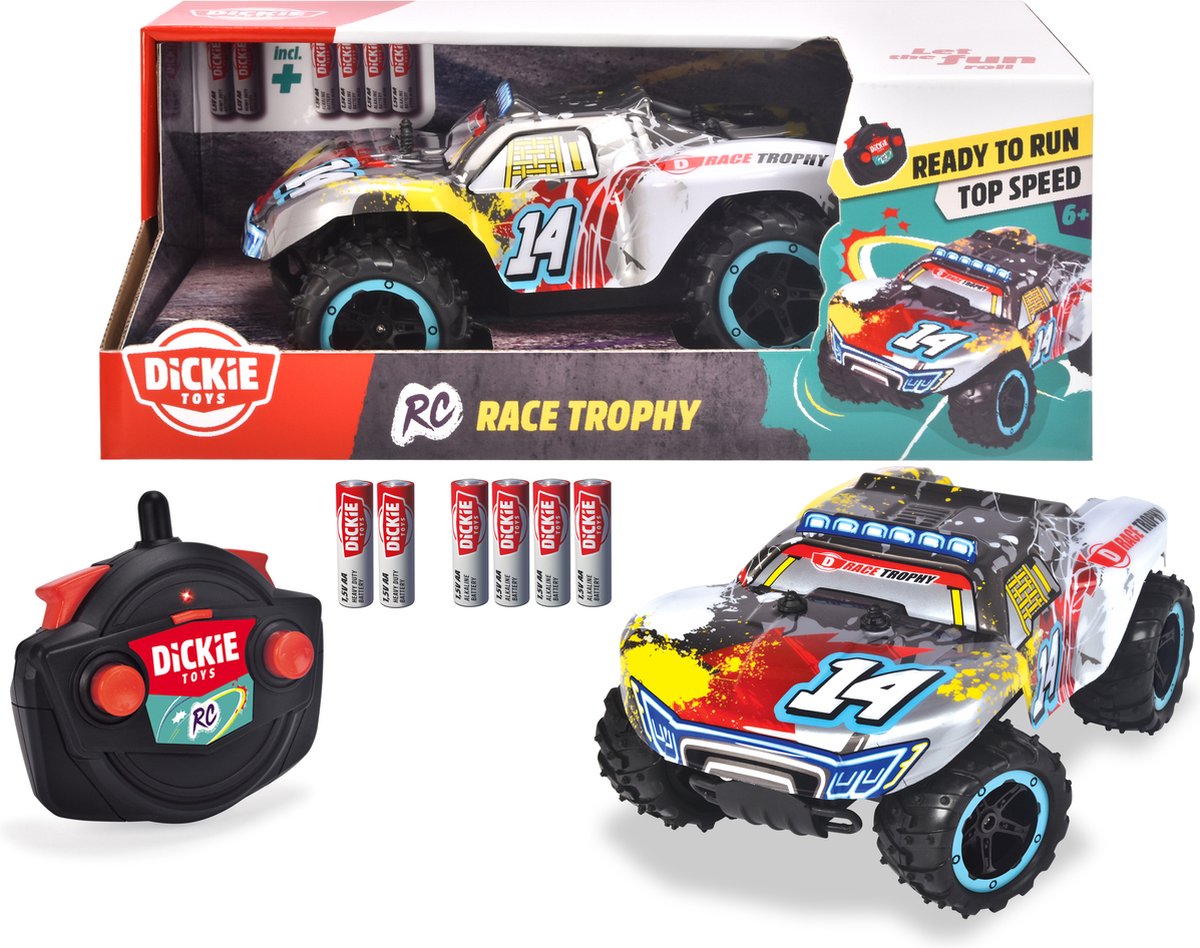 Dickie Toys RC Race Trophy, RTR - Bestuurbare auto